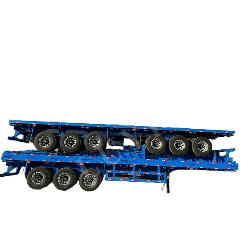 40ft 60ft Trailer Flatbed Semi Trailer | LUYI 1