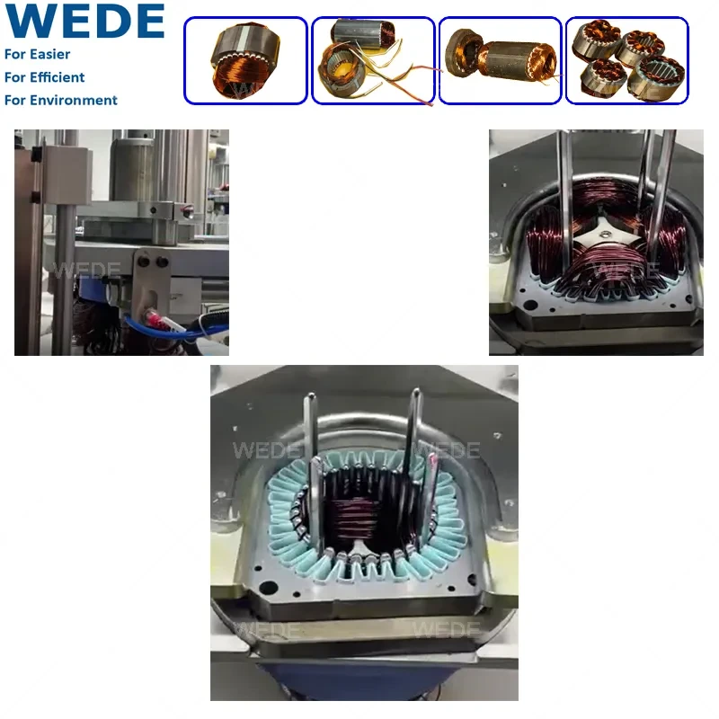 Stator Winding Machine Vertical Coil Winding Machine - - WEDE 3