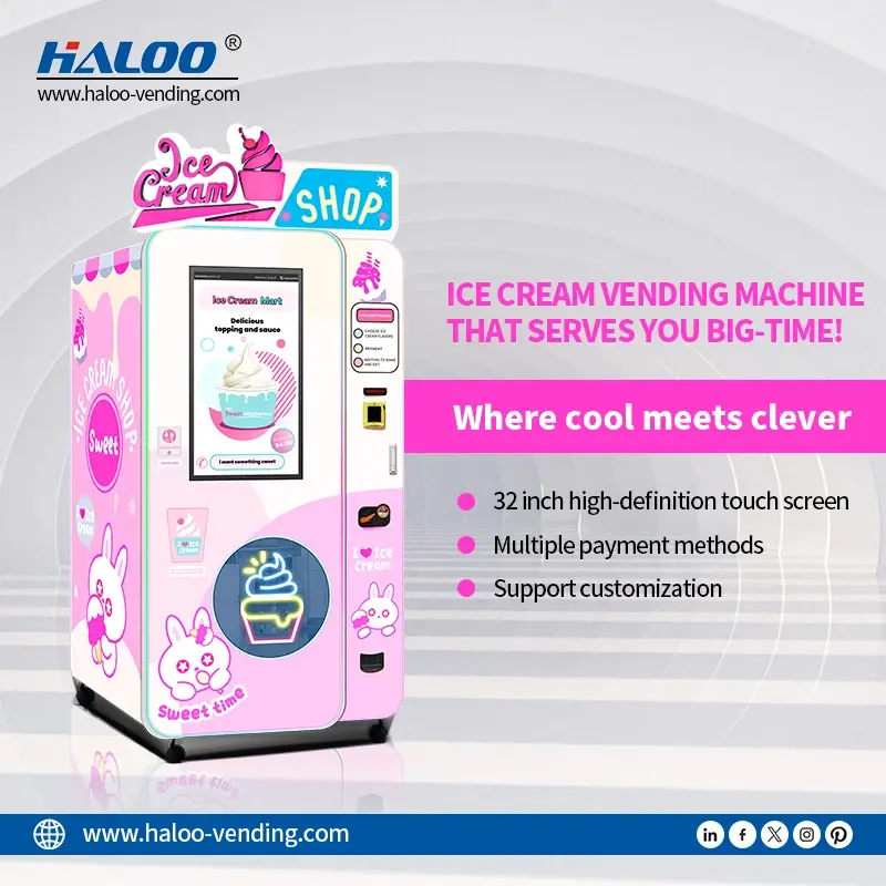 Ice Vending Machine for Sale 80-120 Cups - for Residential - Haloo 5