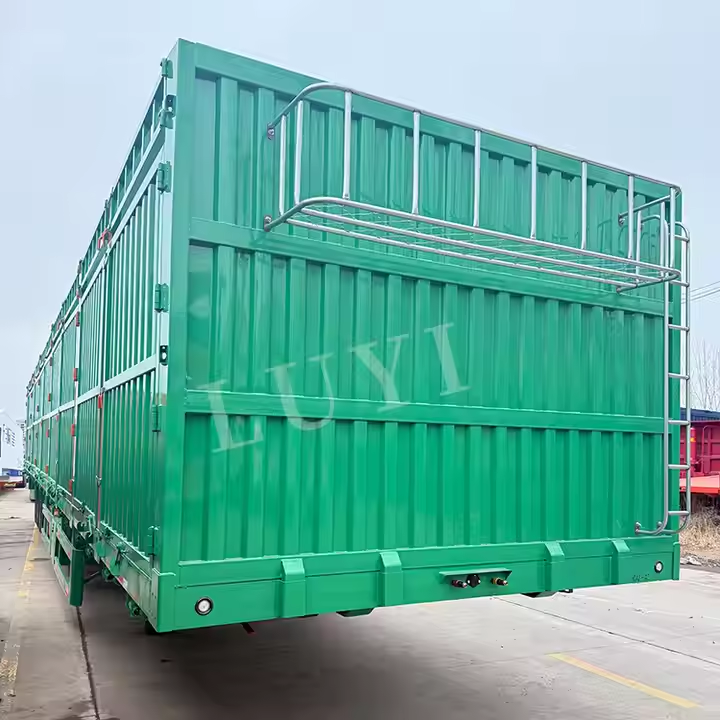 Tipo de 6 ejes Tipo de alta capacidad de carga de carga Semi 4