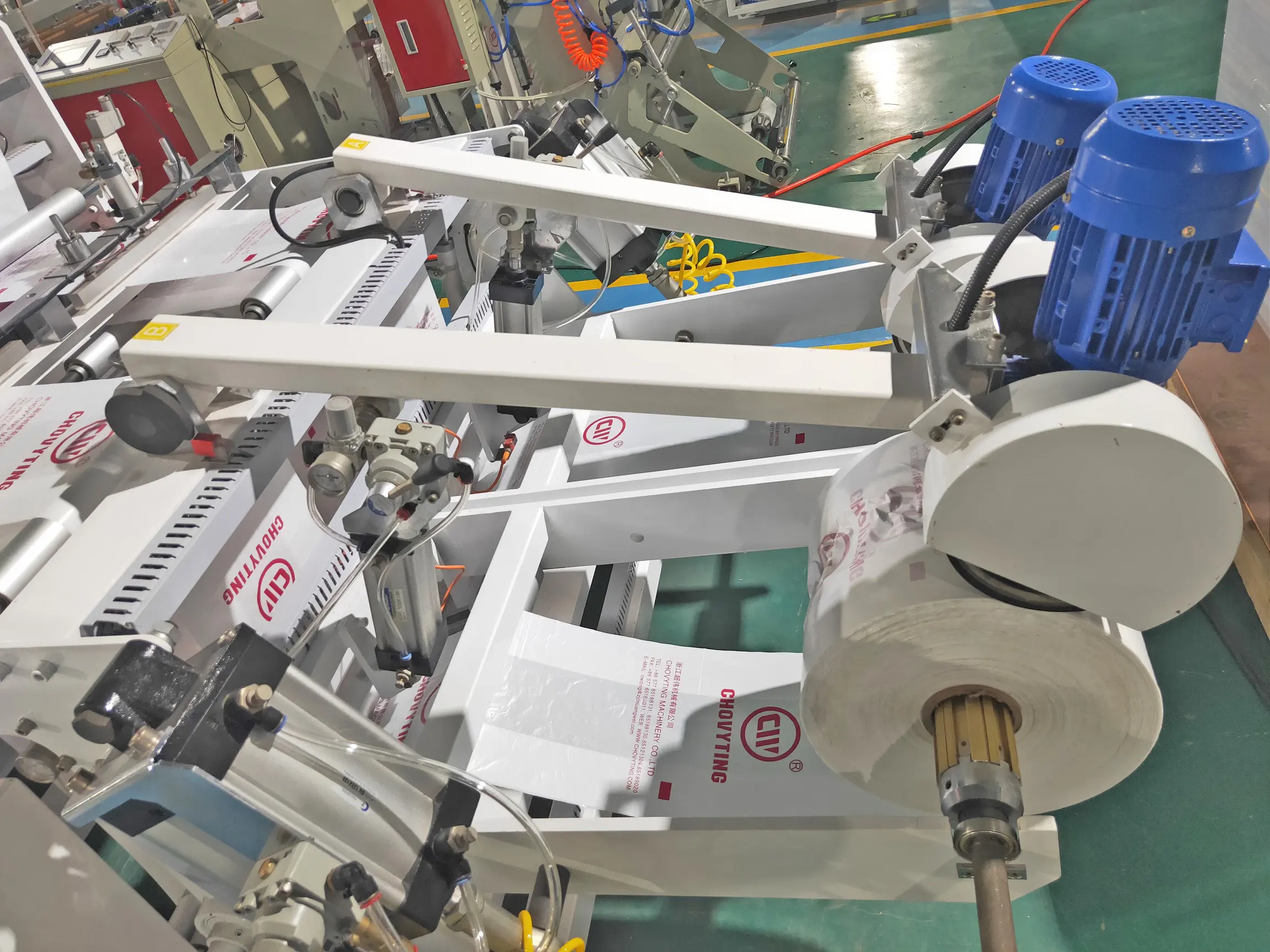 T Shirt Bag Making Machine by Chovyting Machinery 5