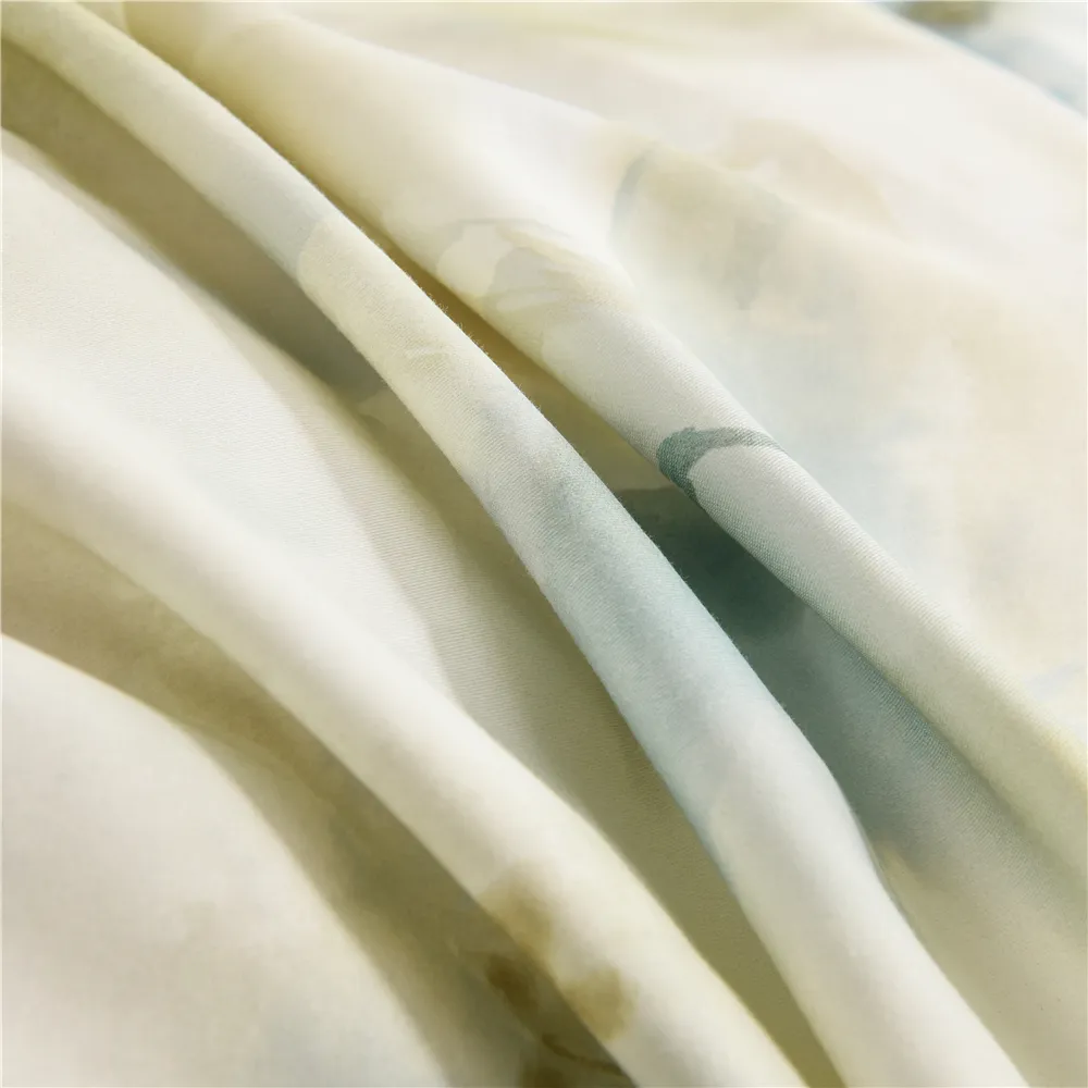 Bulk Productionwhite Duvet Cover for Bedroom PVC Bag + Insert Card + Cardboard National Standards 6