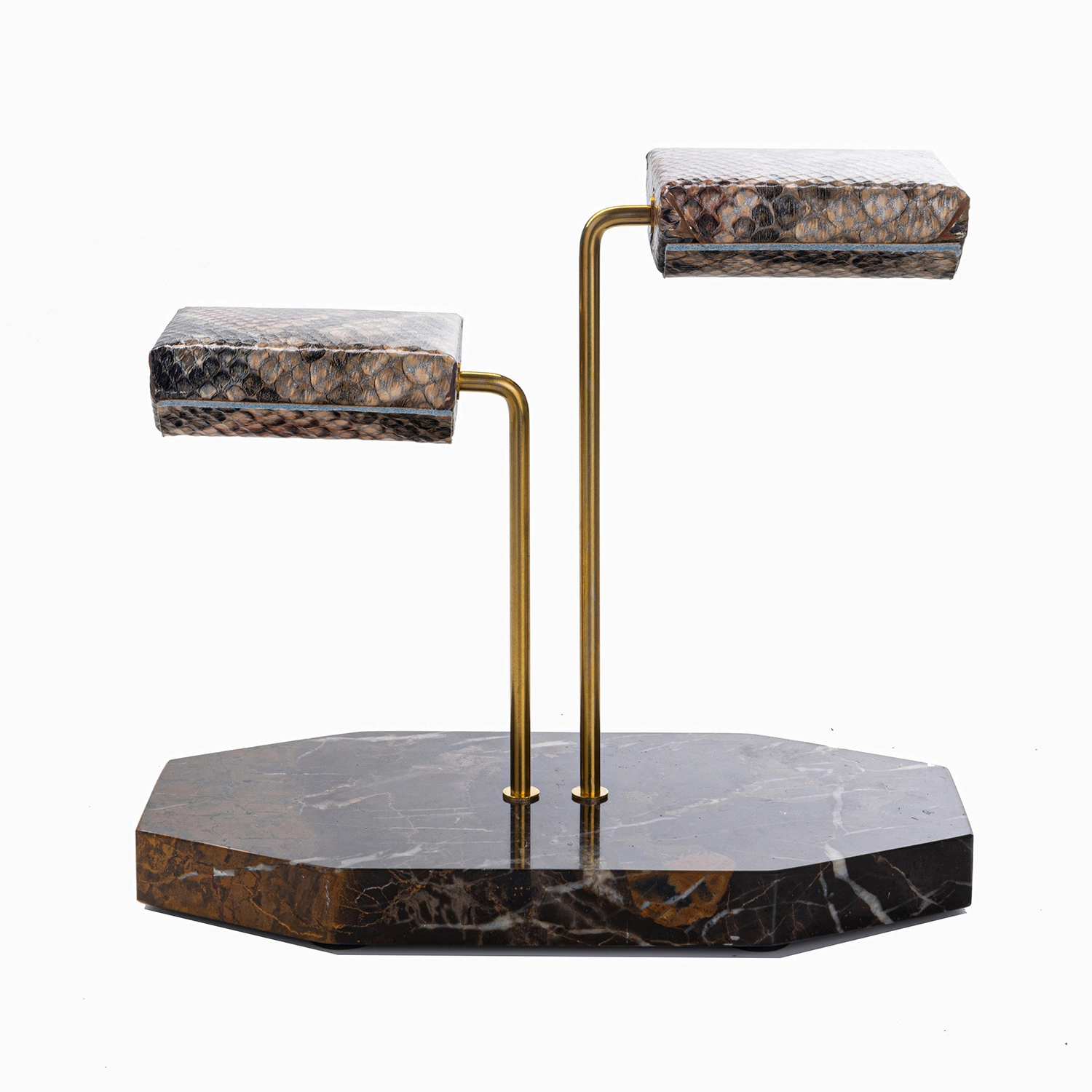Marble Pyramid Watch Display Stand for Retail Store Showcase 1