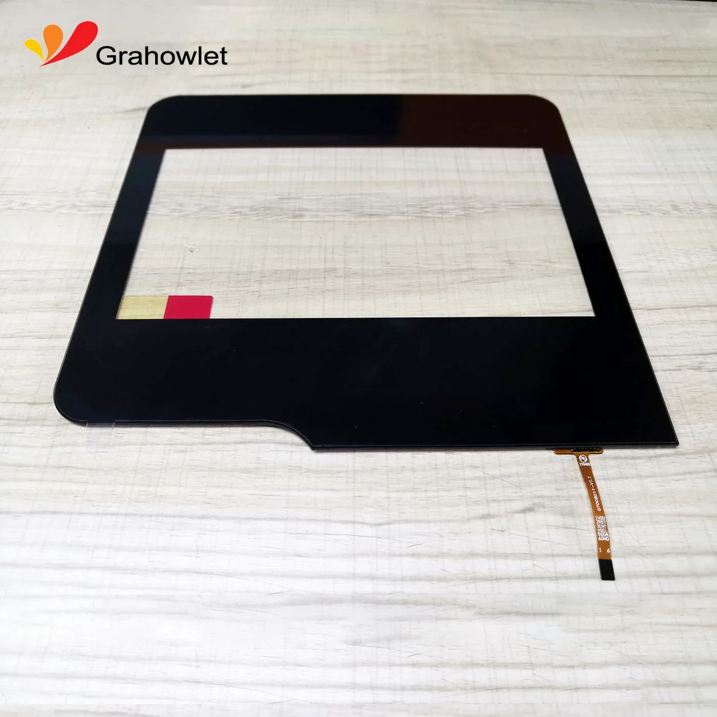 Hx0701835-pcap Special-shaped Glass 7 Inch Capacitive Multi Touch Panel 1