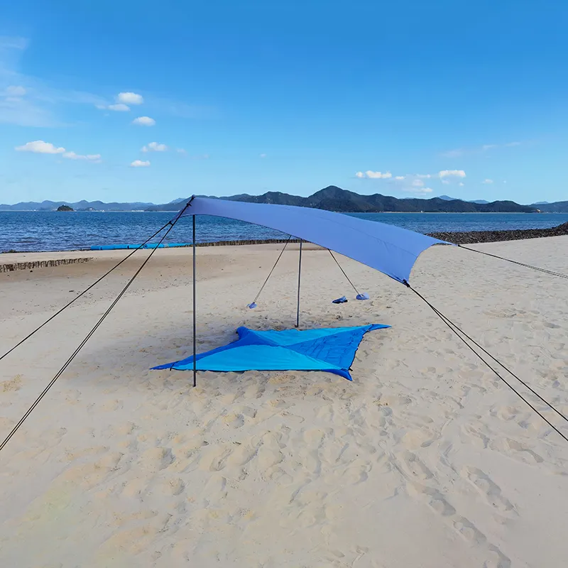 Beach Shelter Uv Protection Maker Beach Sun Tent Shade 6