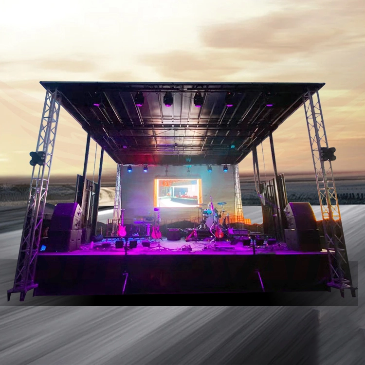 24x20ft Mobile Stage Trailer for Events, Weddings, Festivals 1