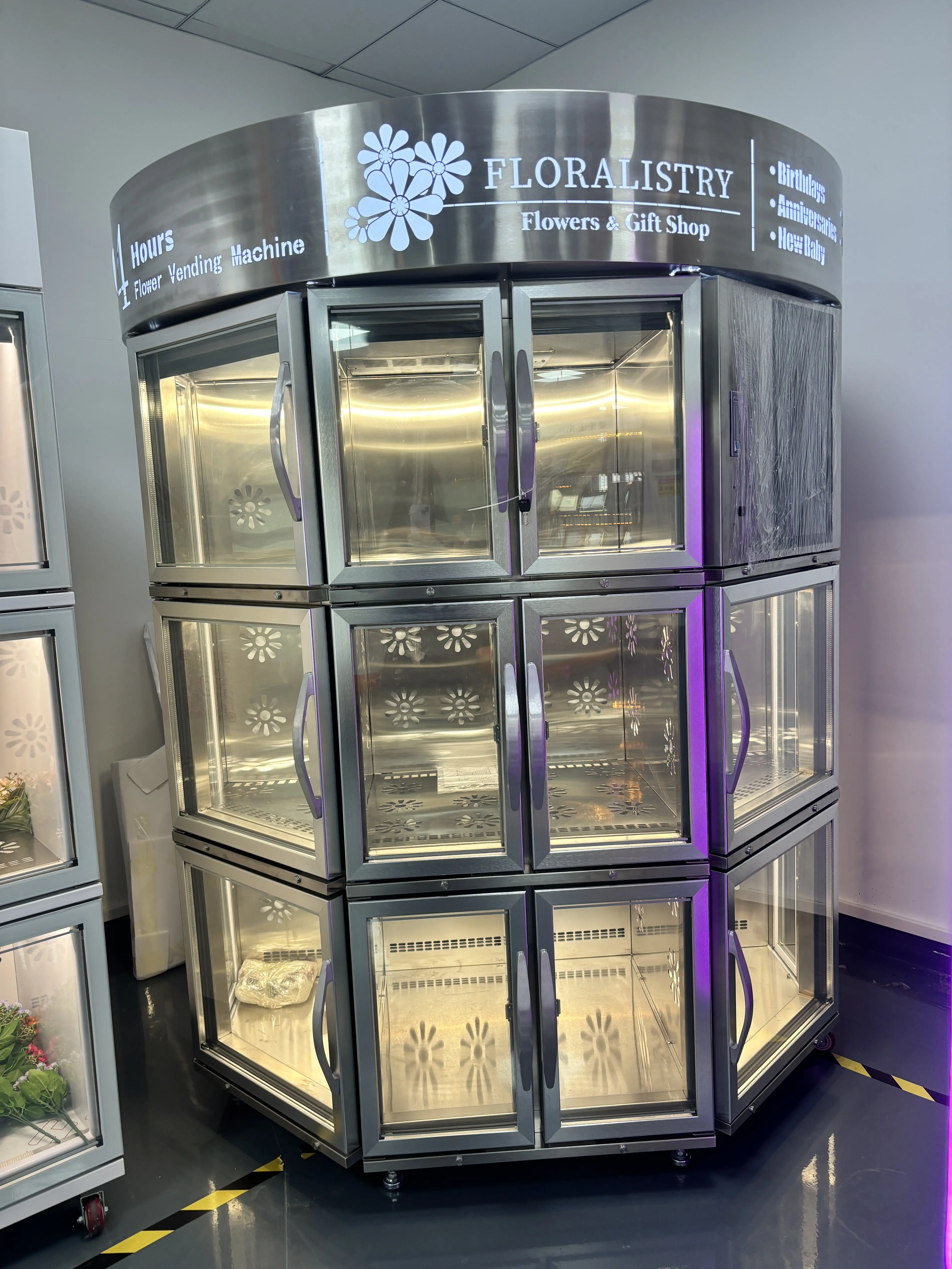 Fine Quality Vending Flowers Machine for Residential 7