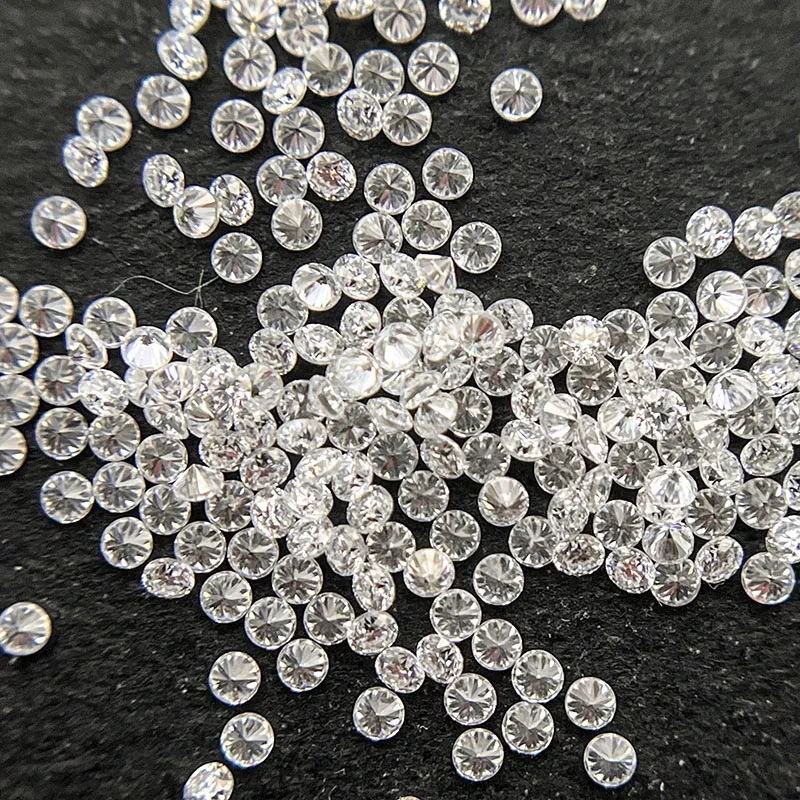 Wholesale 3-20mm Round Moissanite Diamond Stone Def/vvs Clarity Lab Created Moissanite Loose Gemstone For Ring Necklace Jewelry 1