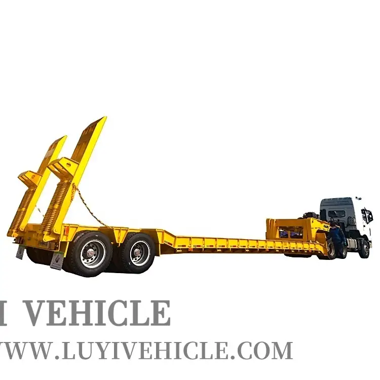 Extendable Low Bed Trailer - Customizable and Widenable 1