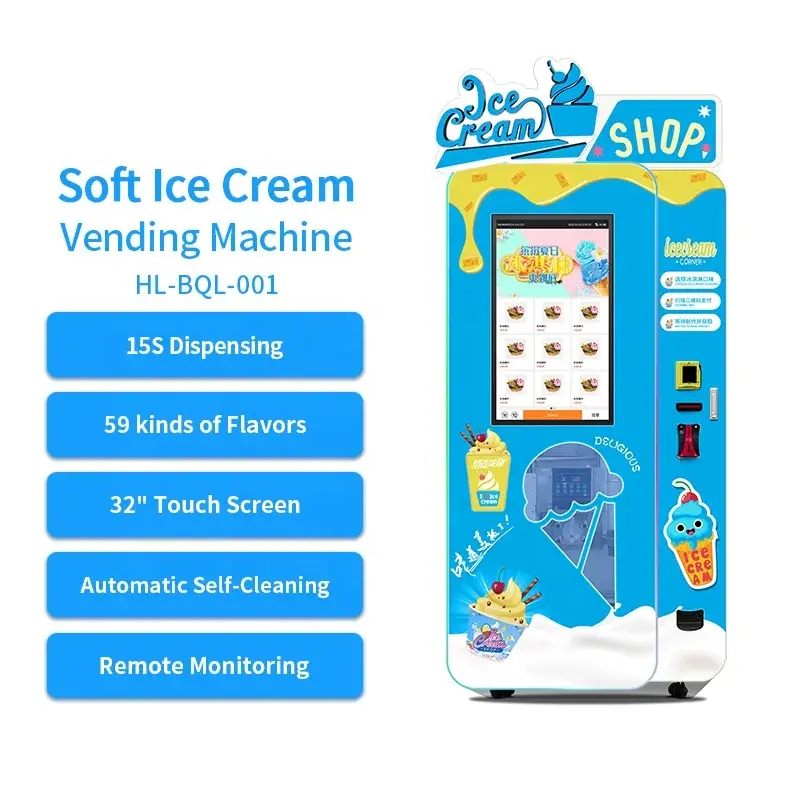 Ice Vending Machine for Sale 80-120 Cups - for Residential - Haloo 6
