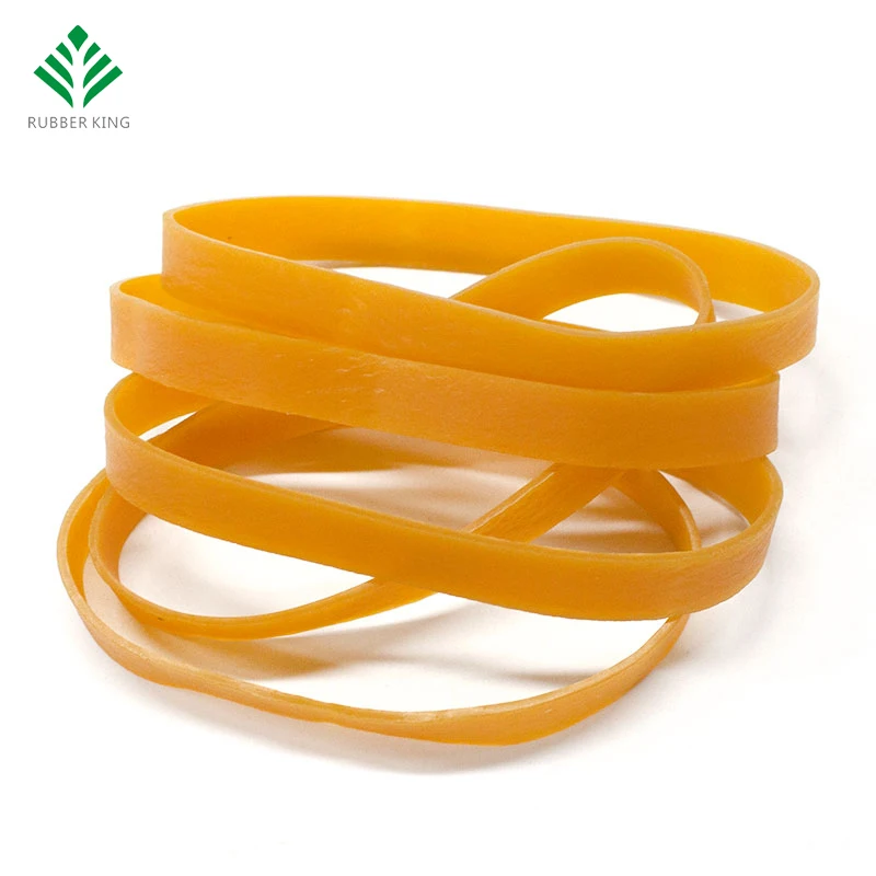 Yellow Rubber Bands for Office, Home, School - Wholesale Assorted Elastic Bands 6