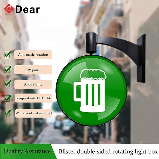 Outdoor Lighted Sign Boxes for Businesses Customized Color by DEAR SIGN 3