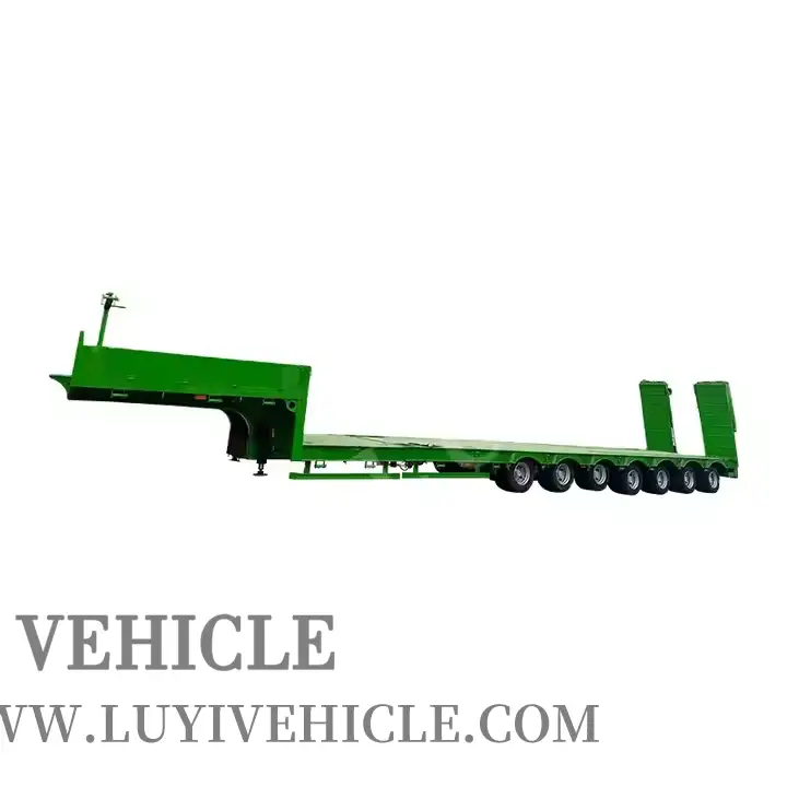 Transport de semi-remorque à 7 tonnes à 7 tonnes à 7 tonnes de l'équipement lourd 1