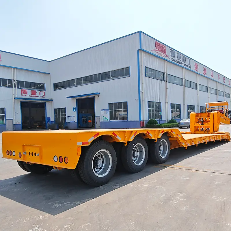 Professional Flatbed Tractor Trailer Manufacturing 7