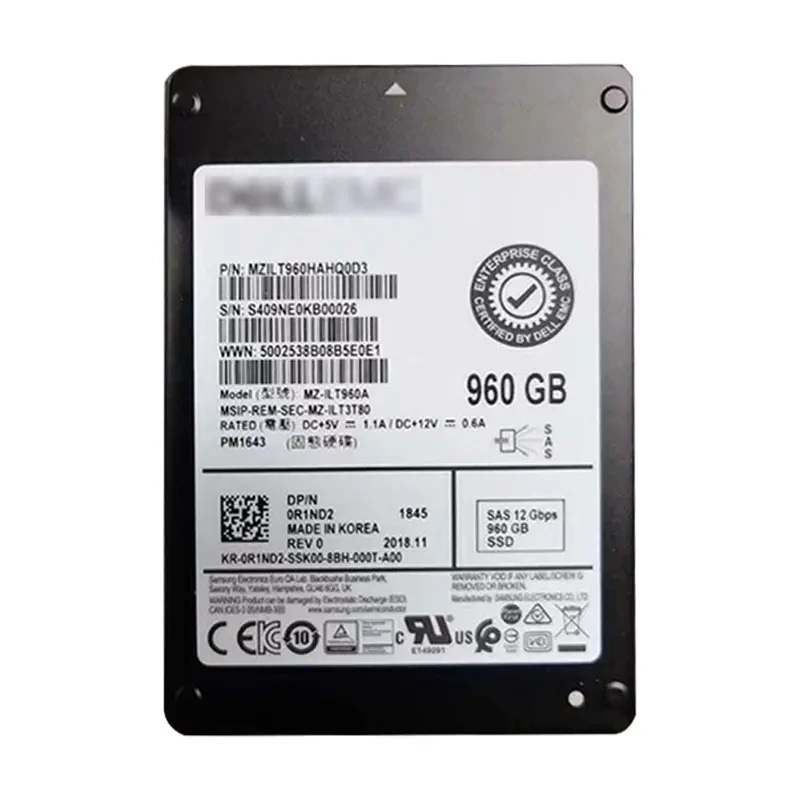 HPE 300GB 15000 دورة في الدقيقة SAS 3.5in 12GB HDD مع محرك الأقراص الصلبة HPE 1