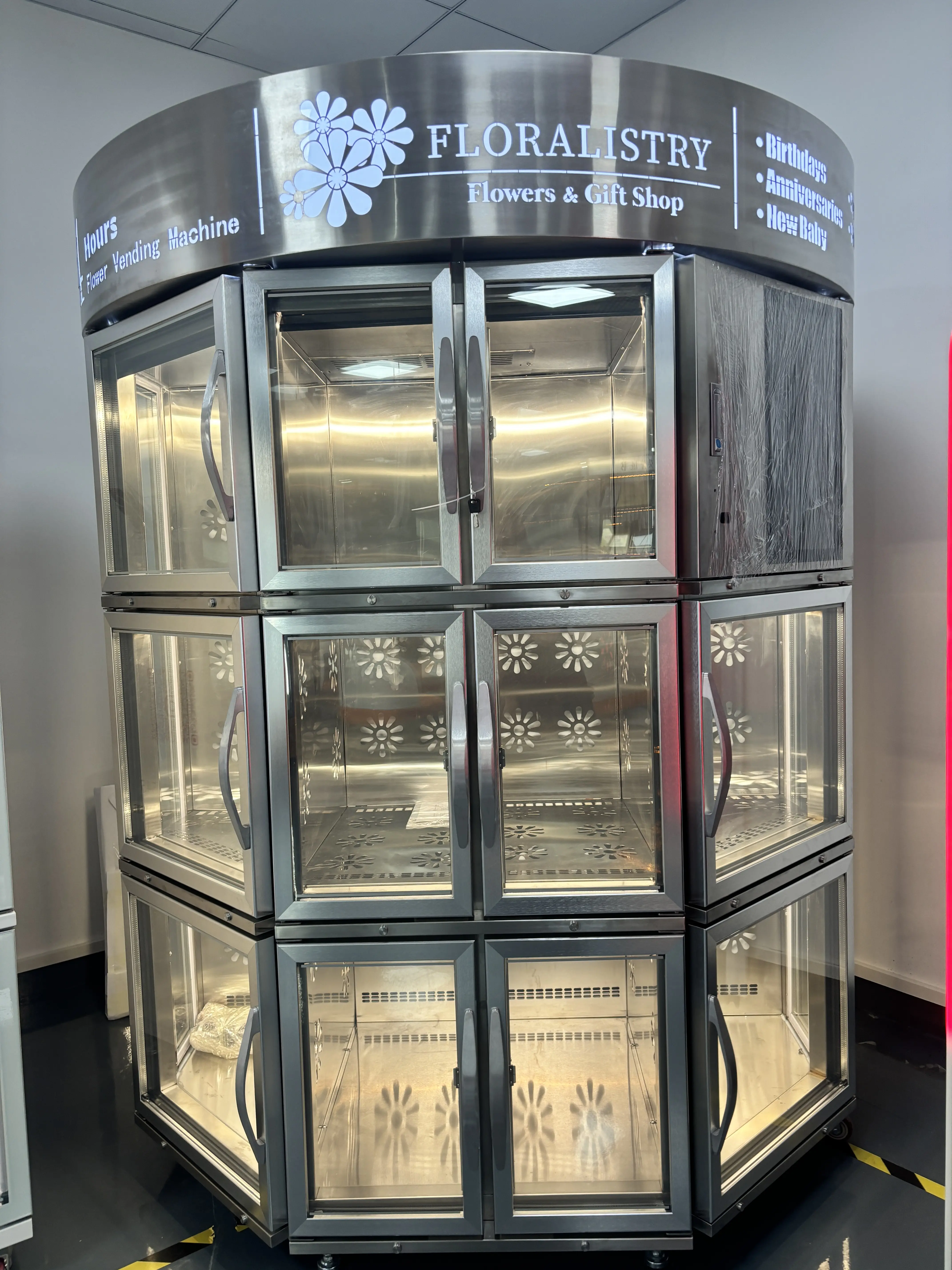 Hot Sale Bouquet Vending Machine for Residential 7