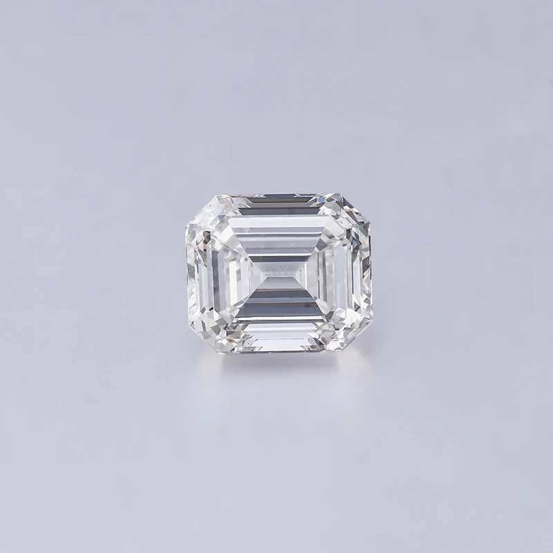 3.05carat F Color Vs1 Clarity In Stock High End Qualified Loose Emerald Cut Cvd Diamond For Sale 1