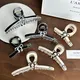 Kitsch Recycled Plastic Large Loop Claw Clips Lady Woman Girl by Dowell 1