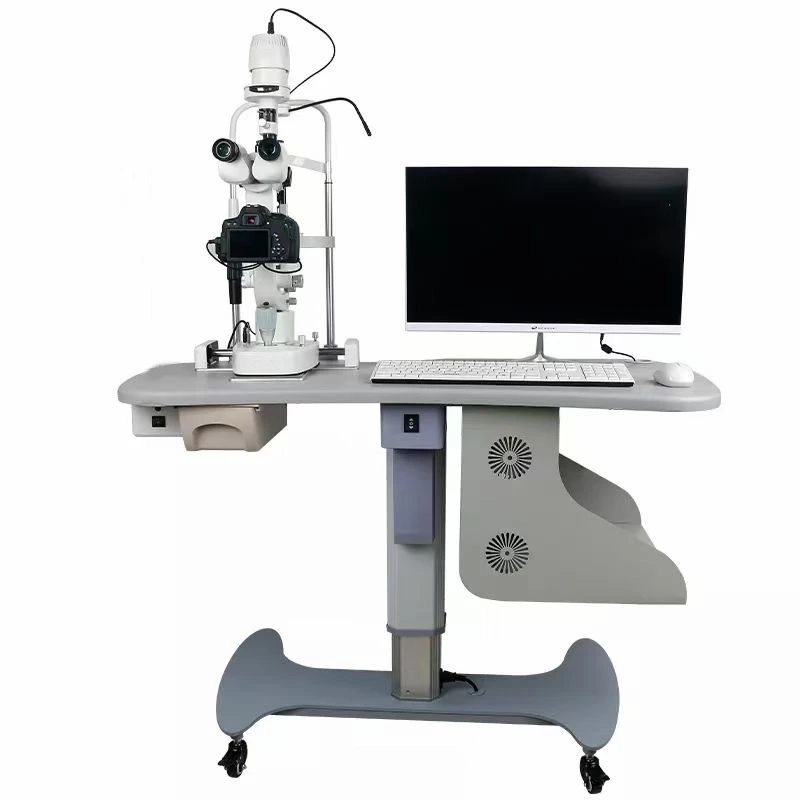 Lâmpada de fenda digital do microscópio oftálmico com câmera e software digital | Innkom 1