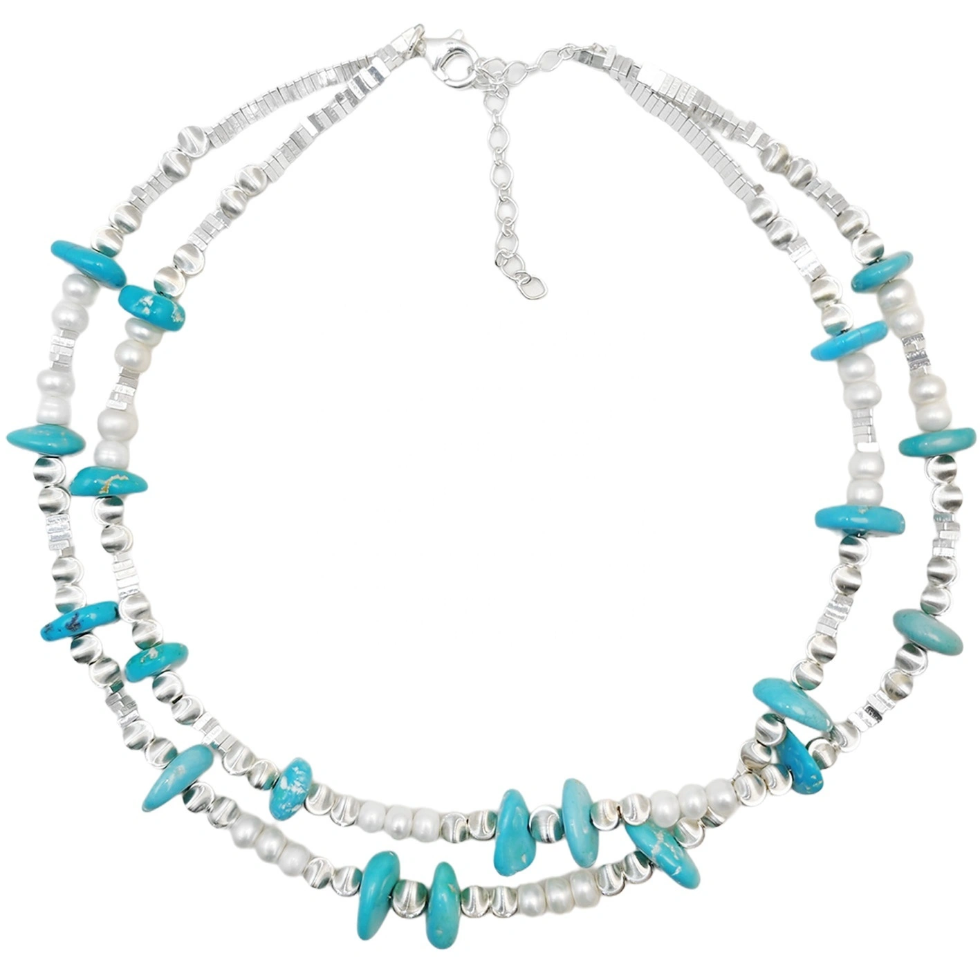 High Quality Turquoise Necklace And Pearl For Multiple Occasions Popular Custom Necklaces Are Well Designed By Designers 1