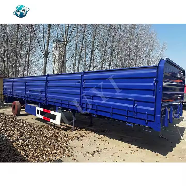 Side Wall Semi Trailer Truck | LUYI 4