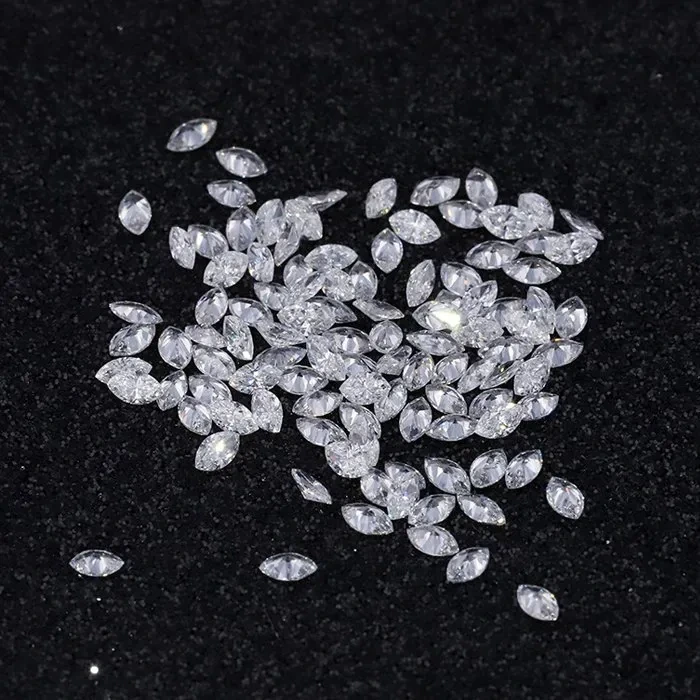 3*1.5mm 3.5*2mm 5*3mm Mix Size Total 1ctw Def Vs Marquise Cut Lab Grown Diamond Hpht Melee Stones Man Made 1