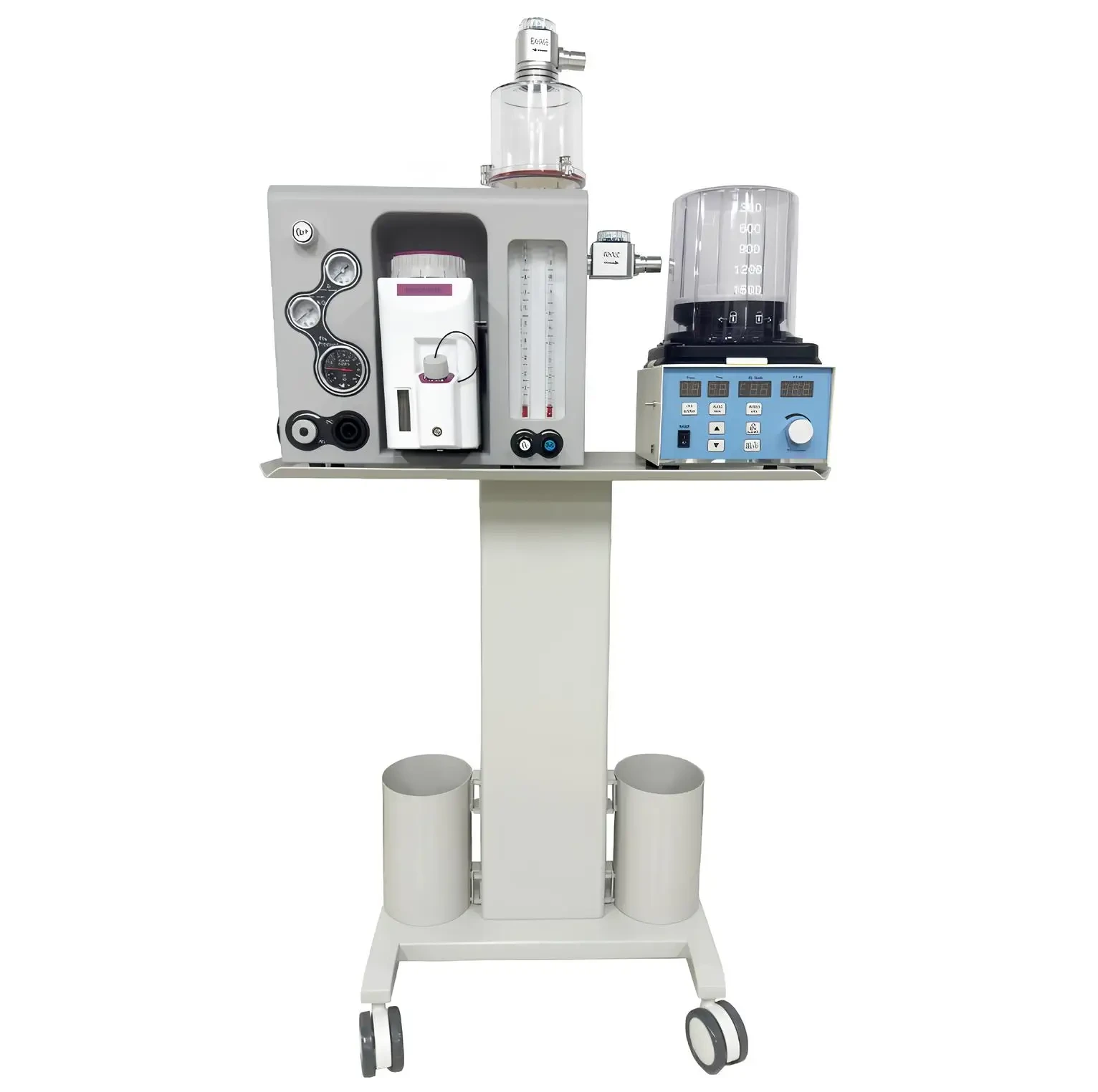 Portable Single Tank Anesthesia Machine for Human and Veterinary Operating Rooms | INNORKOM 1