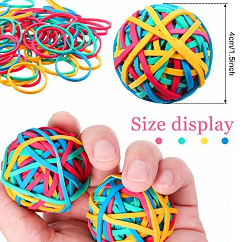 Synthetic Rubber Bands Colorful - - Rubber King 4
