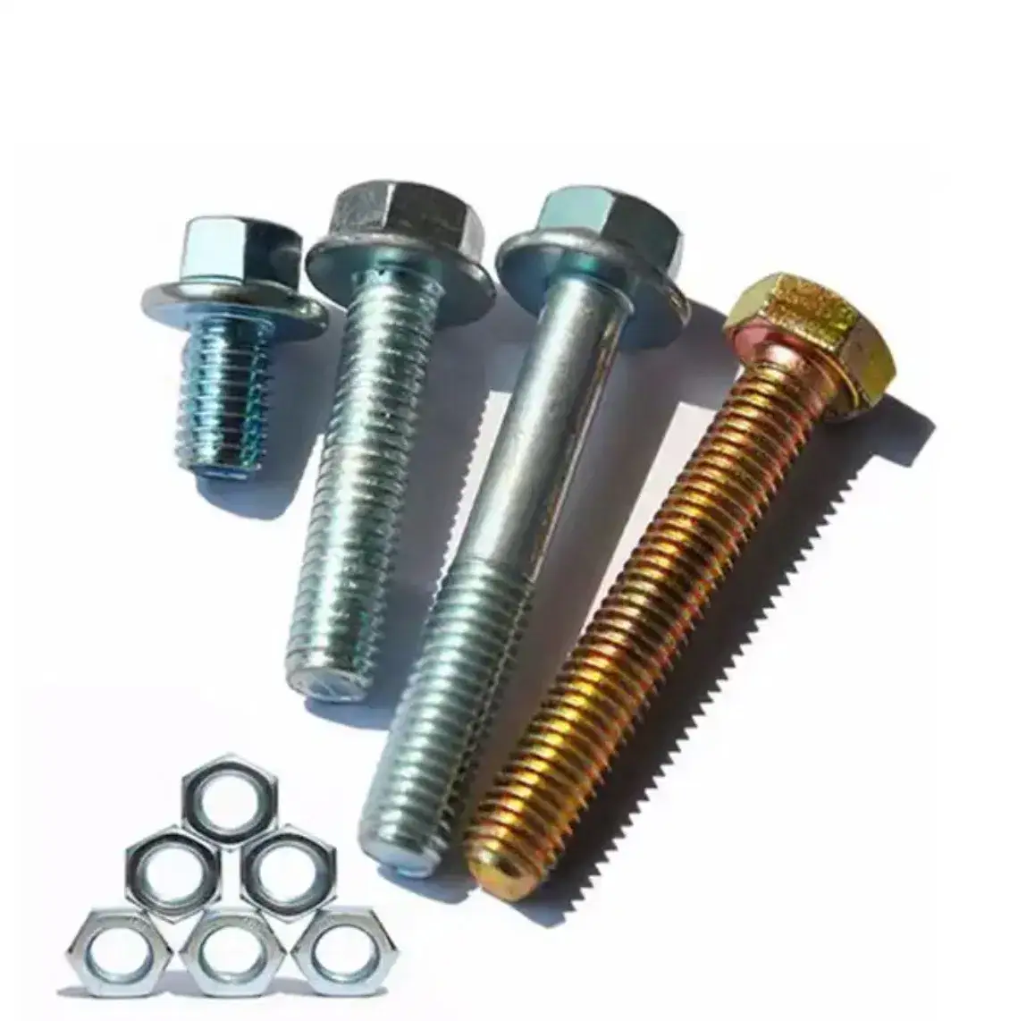 Lewei Hardware Flange Bolts and Nuts Common Boltsupply 3