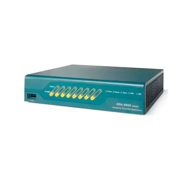 ASA5505-SEC-BUN-K9 Asa 5505 With Sw 50 Users Network Security Firewall 1