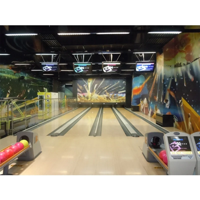 New Investment Project Bowling Center Bowling Equipment Machine Pinsetter With Synthetic Bowling Lane 1