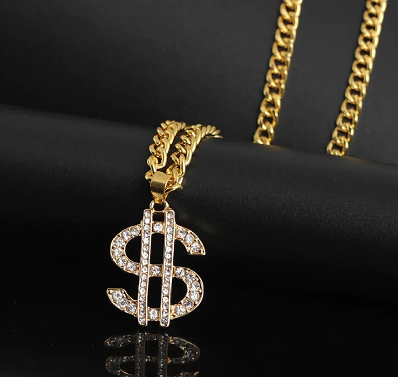 Provence Schmuck 23*31 mm Größe 10k fester Goldanhänger mit Def Rund Brilliant Cut Moissanit Stone HipHop Schmuck 1