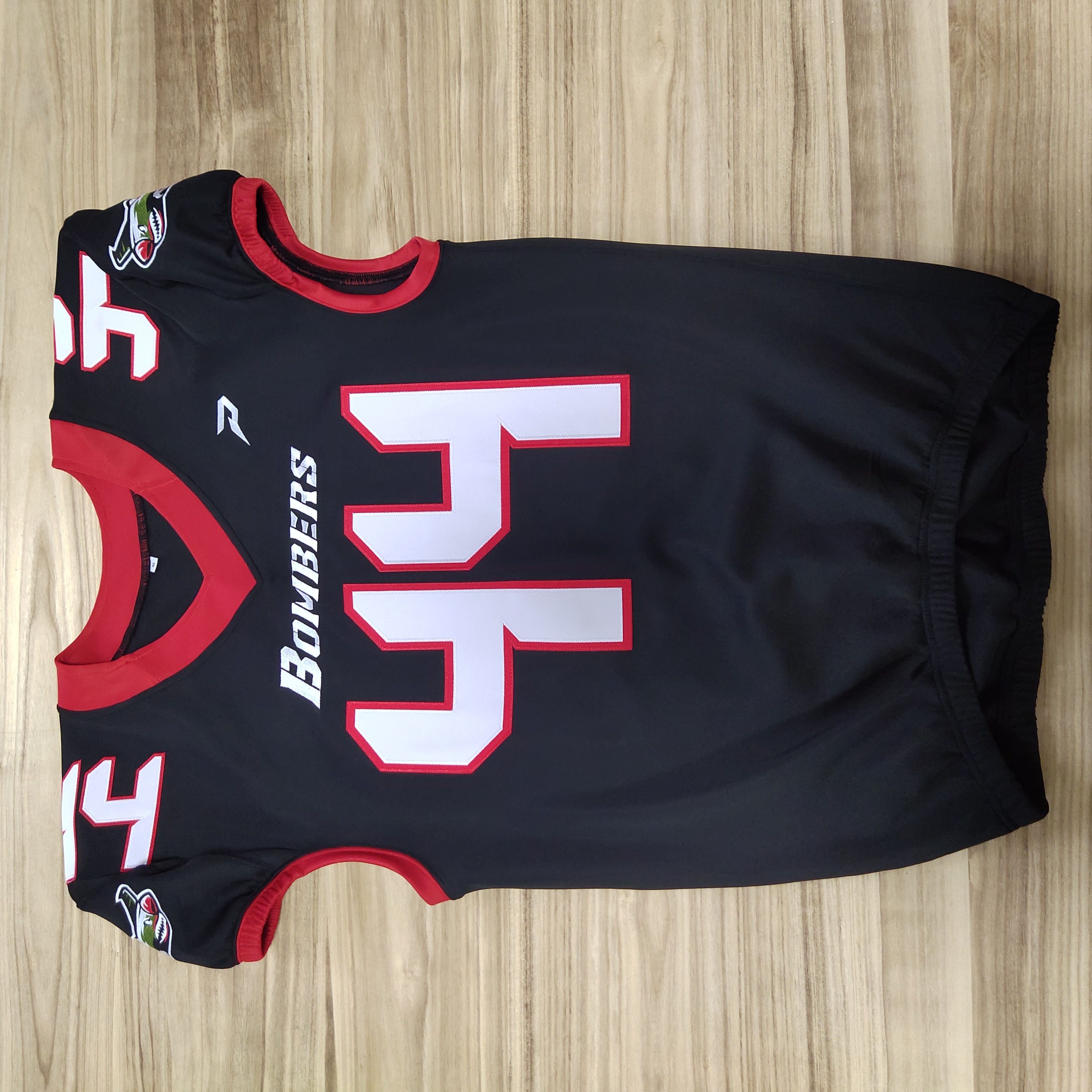 Maillot de football américain brodé personnalisé, sublimation, sergé de plaquage disponible 2