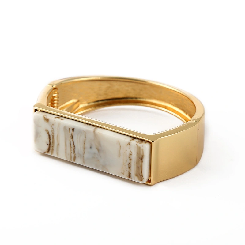 New Arrival Fashion Jewelry Accessories Resin Exaggerated Cuff Bangle Bracelet For Men And Women 1