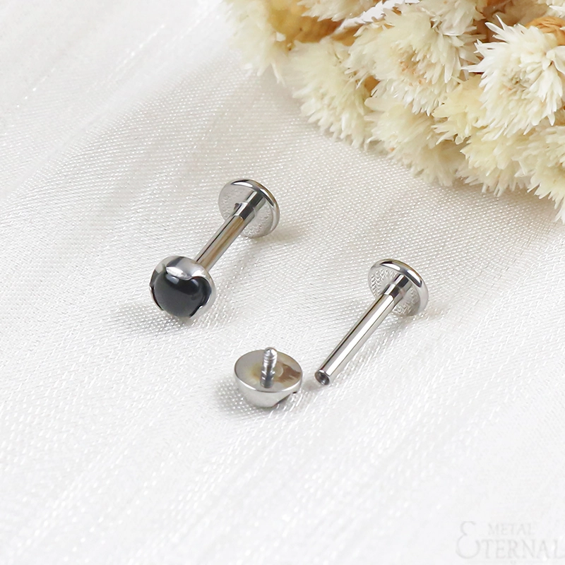 Eternal Metal Internally Threaded 16g Astm F136 Titanium Daith Earrings Piercing Jewelry 1