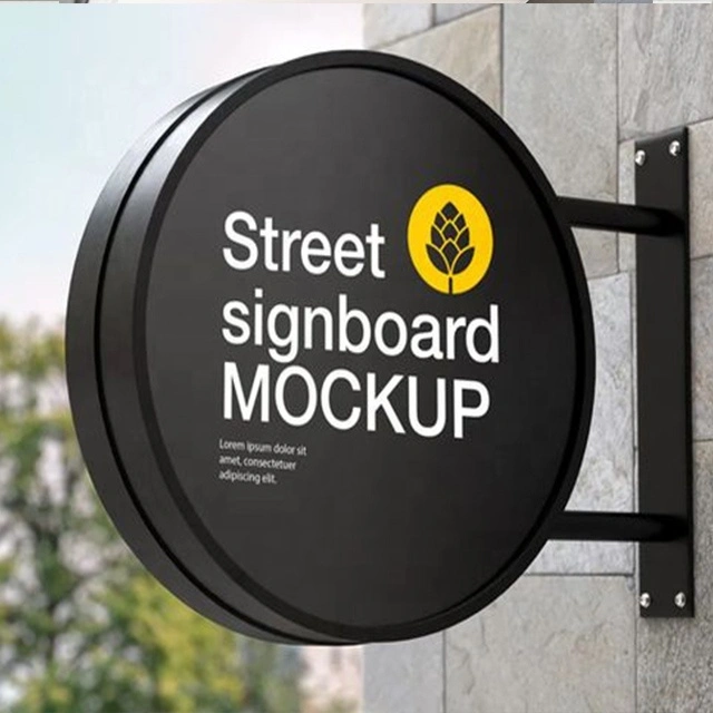 LED Outdoor Restaurant Signboard with Shop Logo Signage 1