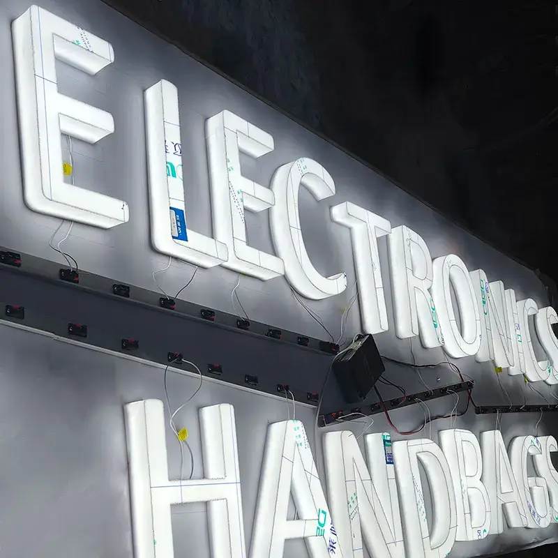 Shining Sign Lit Acrylic Letters 100000 Hours Lit Acrylic Lettersfor Sale 3