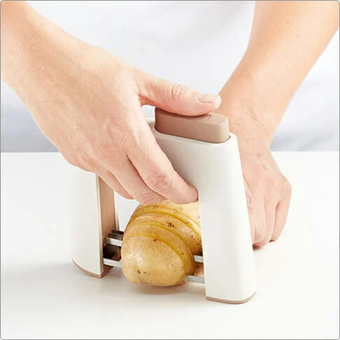Plastic Manual Vegetable Cube French Fry Cutter Onion Potato Cutter Professional Homestyle Vegetable Chopper Slicer 1