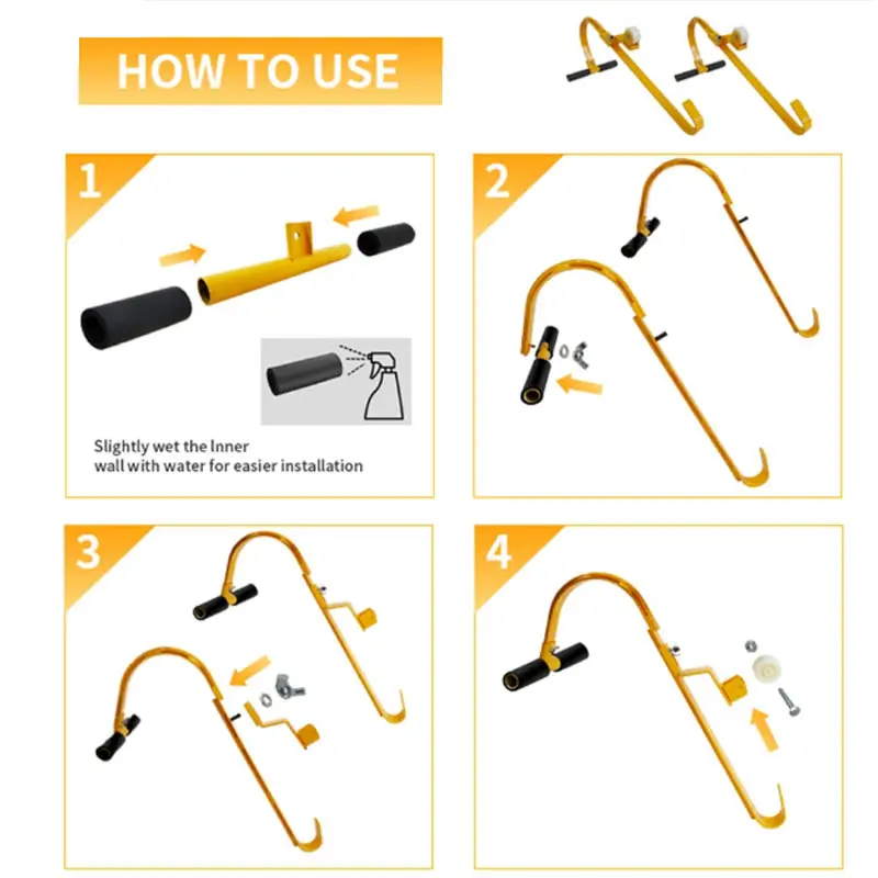 Lockable Ladder Hooks Ladder Hook 625X250X95mmmanufacturing 6