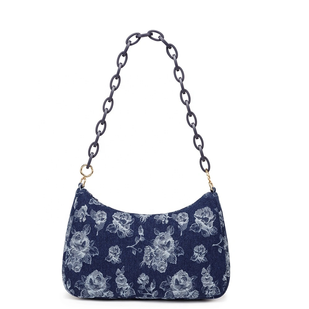 Hot Sell Fashion Handbags Young Lady Small Bags With Chain Ladies Underarm Purses For Wome 1