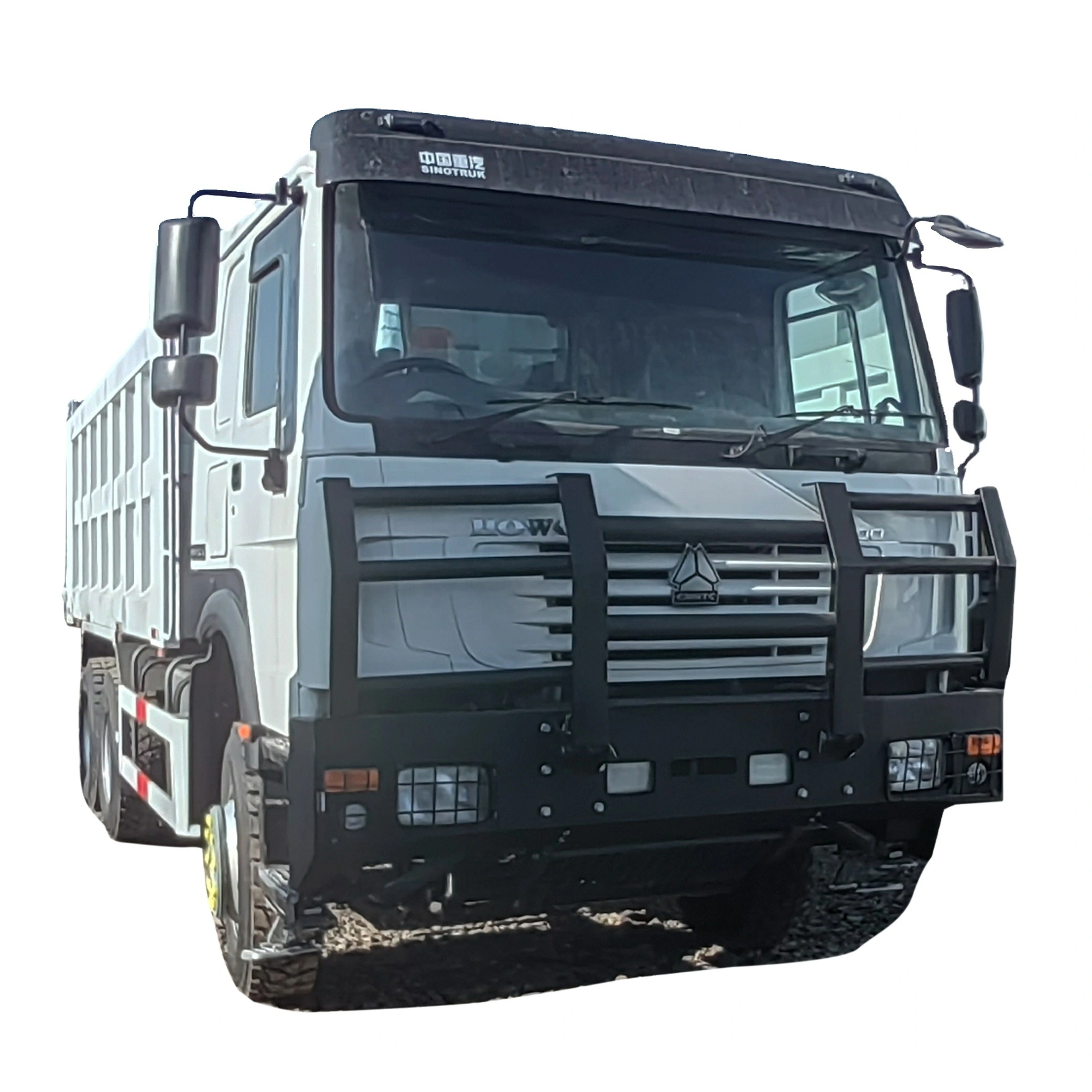 Camion-benne Howo 6x6 : tombereau de camion-benne à traction intégrale 1