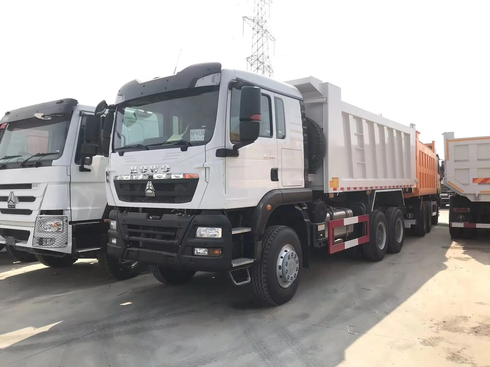 KDZG Trailer Truck Largest Dump Truck 6x4 Largest Dump TruckFactory 7