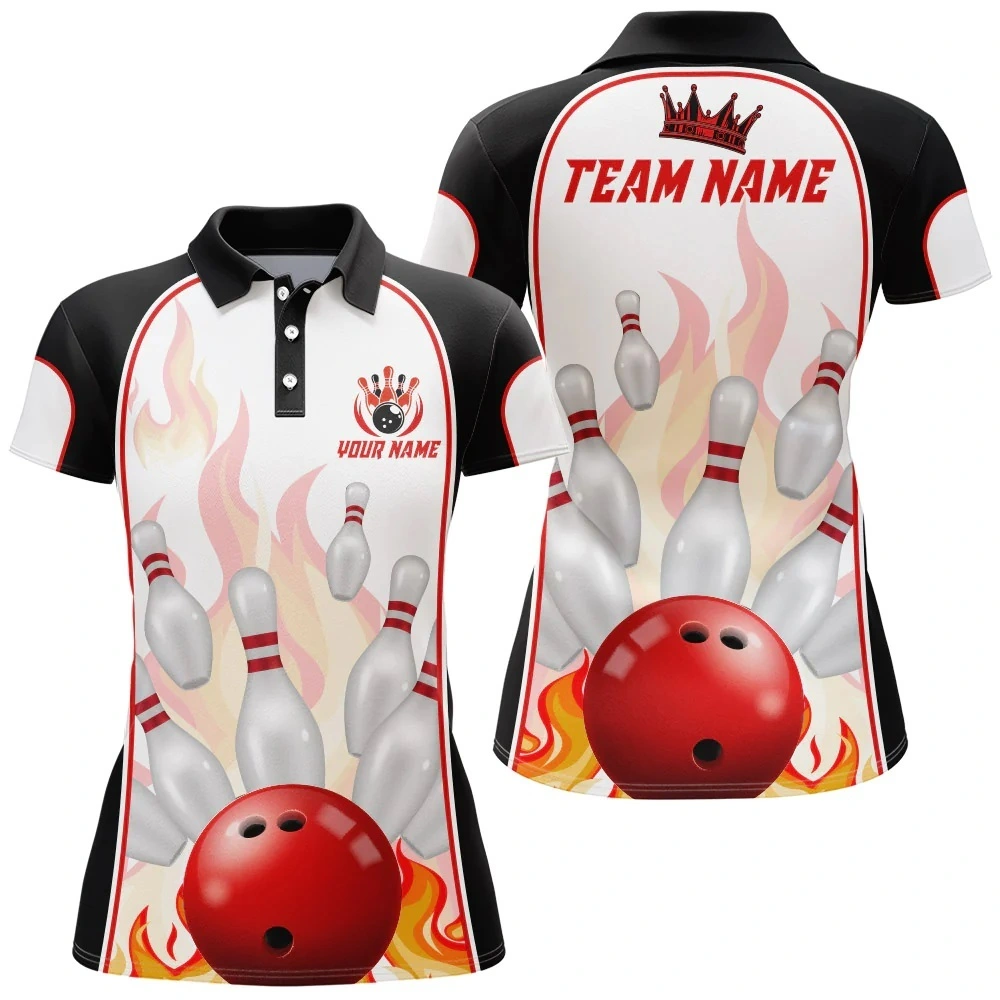 Sublimated Personalized Bowling Jersey With Name And Team Name Custom 1