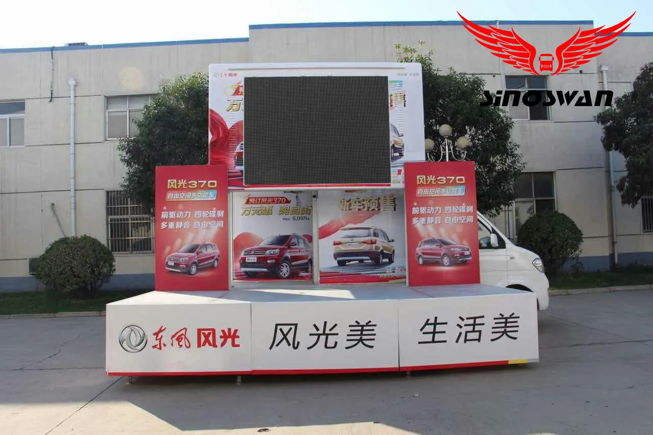Mobile Hydraulic Stage for Business for Political Rallies and Campaigns 5