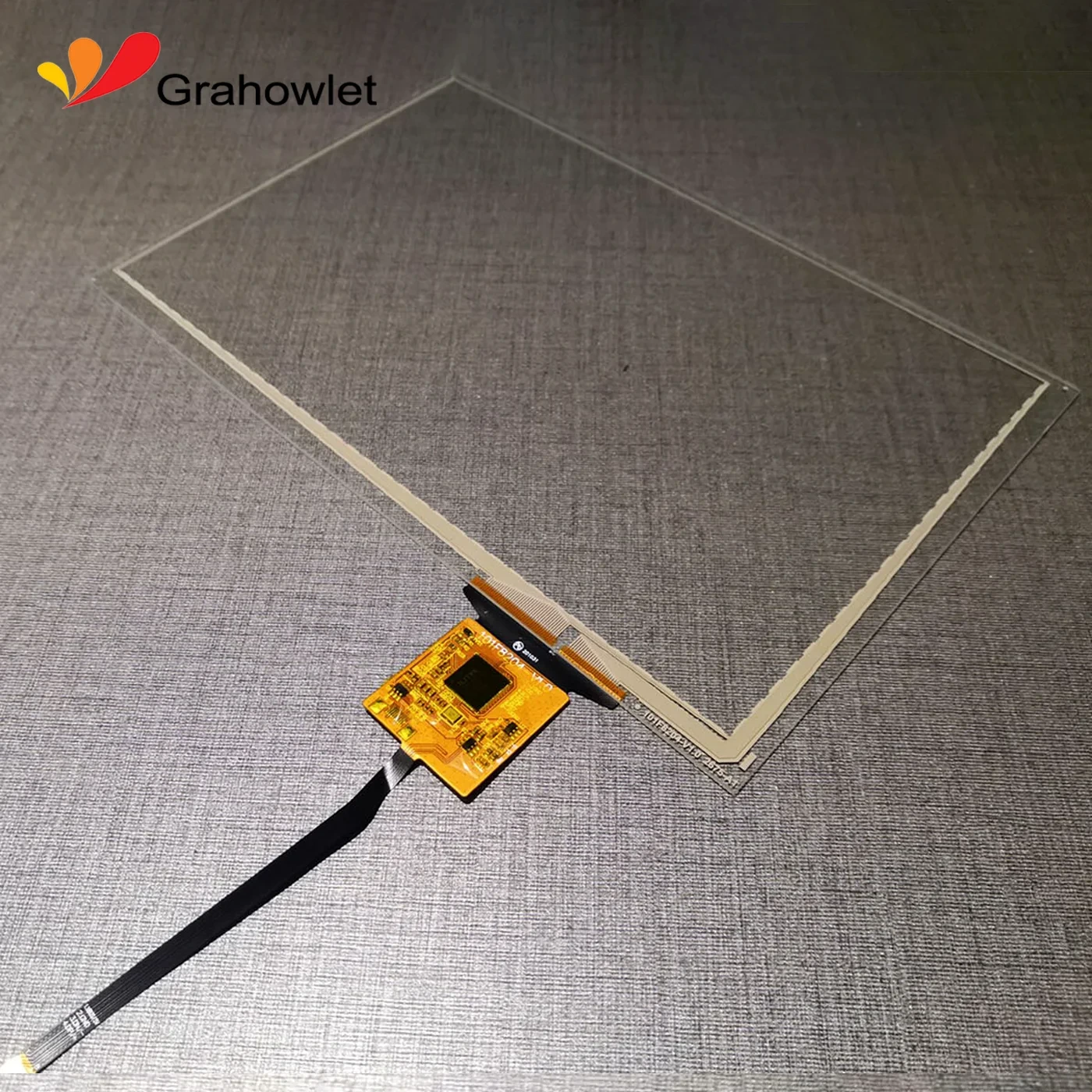 Pcap(projected Capacitive) No Silk Screen 10.1 Inch Transparent Touch Glass Panel 1