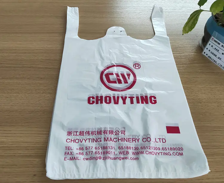 T Shirt Bag Making Machine by Chovyting Machinery 3