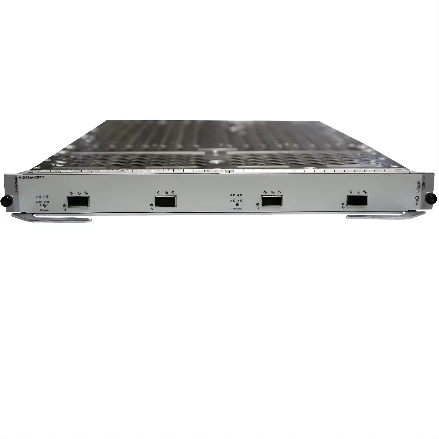 CR5D00E4NB7C 03057896 Unidad de procesamiento de línea integrada de 4 puertos 100gbase-qsfp28 L (lpui-480-l) para hardware 1