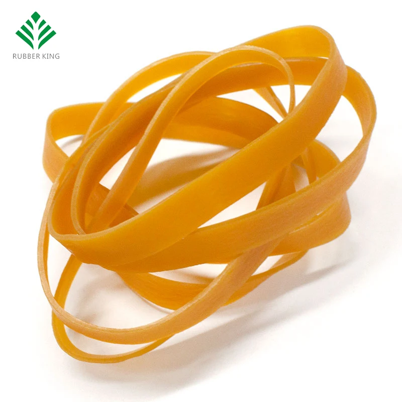 Yellow Rubber Bands for Office, Home, School - Wholesale Assorted Elastic Bands 4