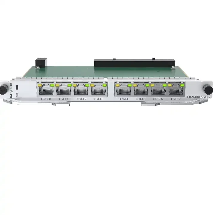 CR2D00E8GE12 03031DHB NE20E-S Router Tarjeta de interfaz física de 8 puertos 100/1000Base-RJ45 para hardware 1