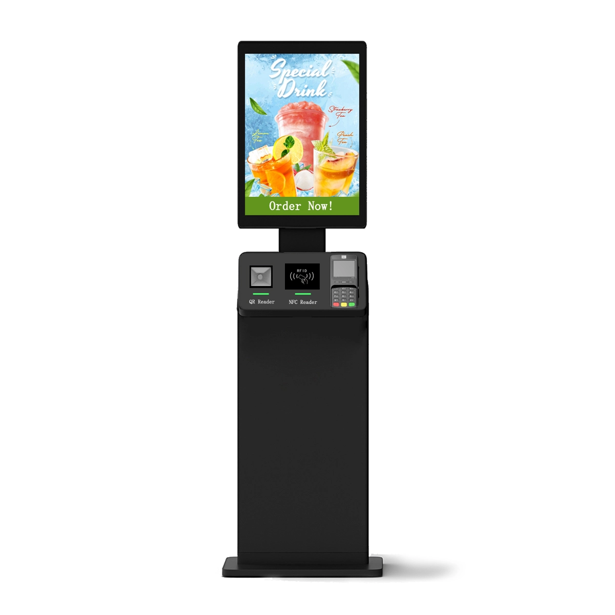 Pagamento self-service interattivo Chiosco automatico del touch screen Segnaletica digitale della macchina per l'ordinazione automatica di Mcdonald per il ristorante 1